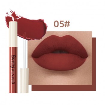 Qibest Matte Liquid Lipstick (Hot)