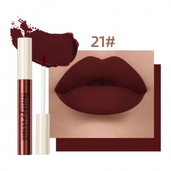 Qibest Matte Liquid Lipstick (Hot)