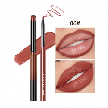 Qibest Matte Lip Liner & Lipstick - 12 Color