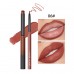 Qibest Matte Lip Liner & Lipstick - 12 Color