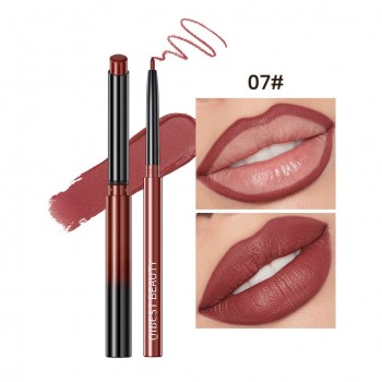 Qibest Matte Lip Liner & Lipstick - 12 Color