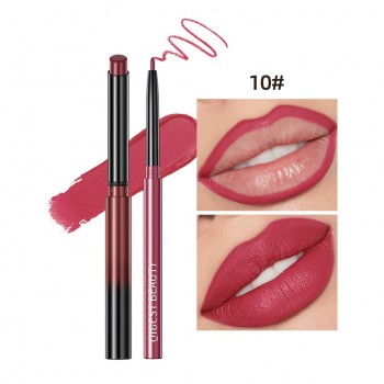 Qibest Matte Lip Liner & Lipstick - 12 Color