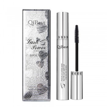 Qibest Silver Tube Mascara Lash Power - Black