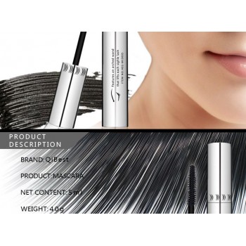 Qibest Silver Tube Mascara Lash Power - Black
